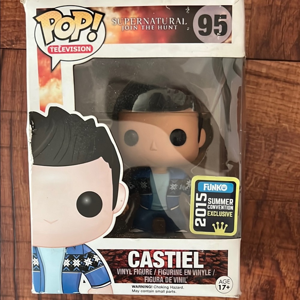 Funko Castiel Vinyl Figure with Blue and Black Outfit 2015